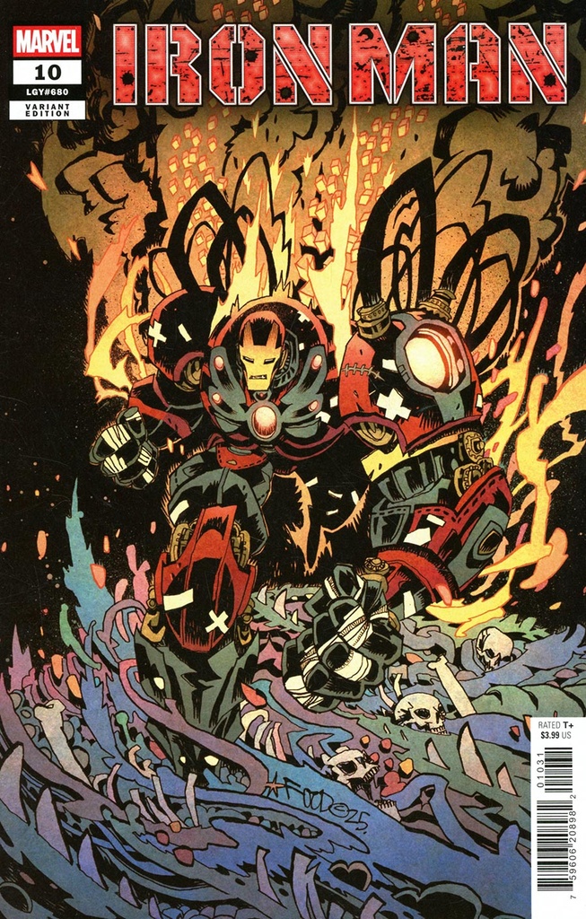 Iron Man #10 (Jim Mahfood Variant)
