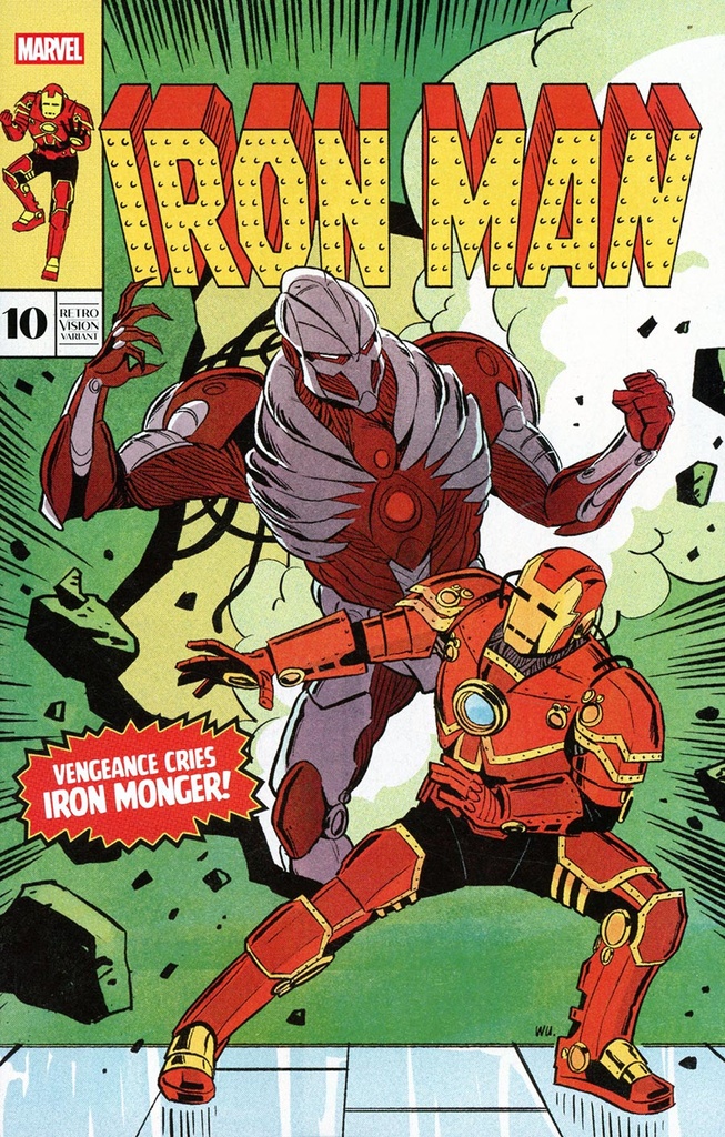 Iron Man #10 (Annie Wu Retro Vision Variant)