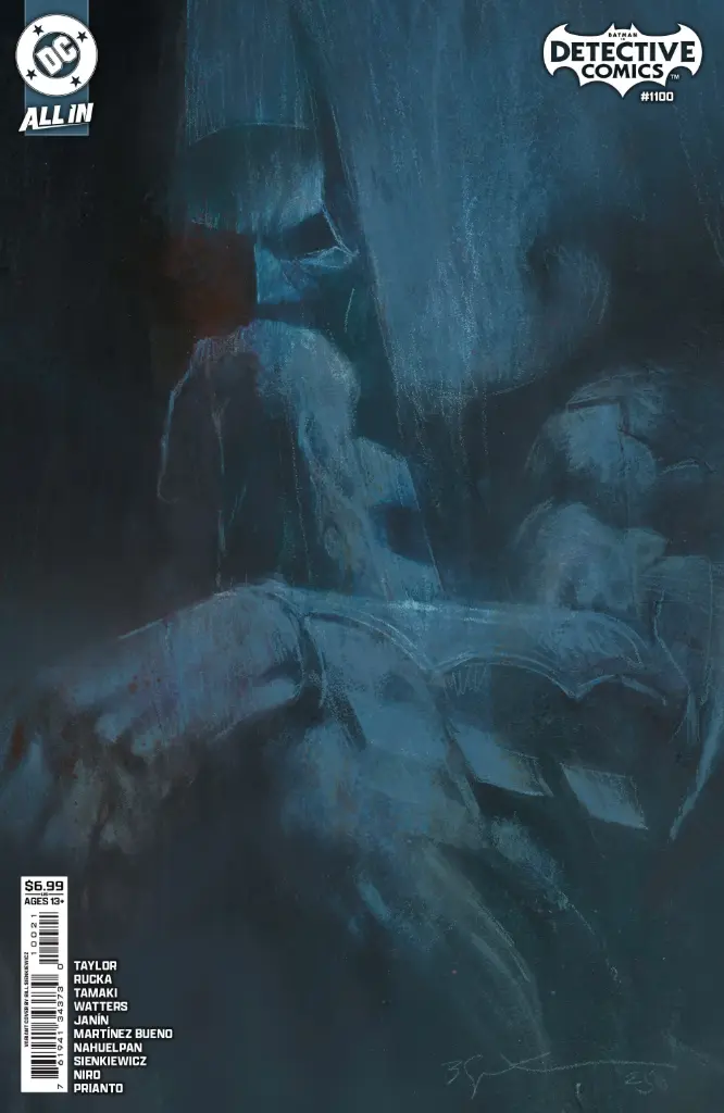 Detective Comics #1100 (Cover D Bill Sienkiewicz Card Stock Variant)