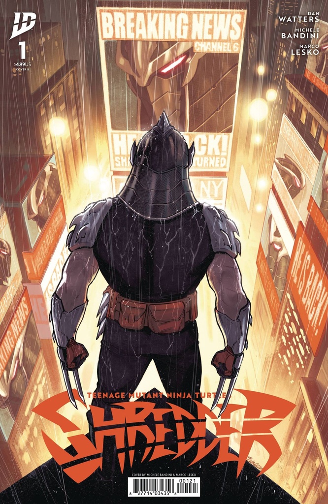 Teenage Mutant Ninja Turtles: Shredder #1 (Cover B Michele Bandini)