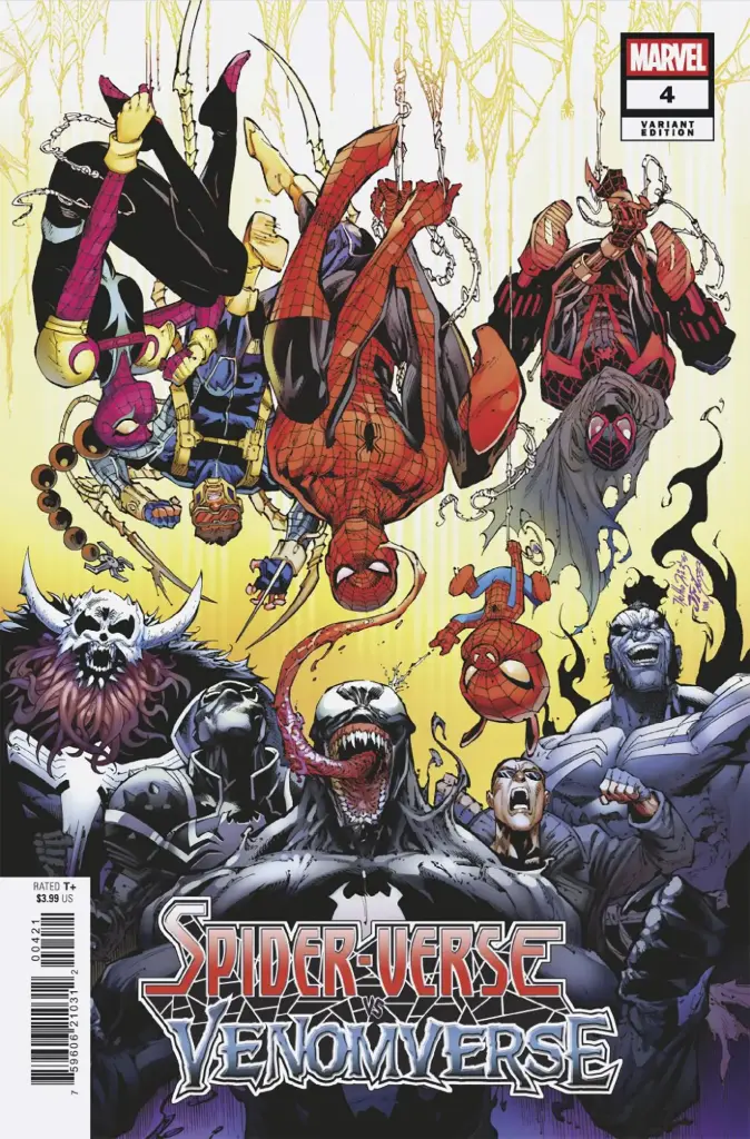 Spider-Verse vs. Venomverse #4 (Netho Diaz Variant)