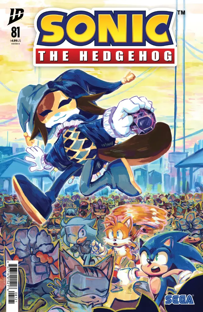 Sonic the Hedgehog #81 (Cover B Gigi Dutreix)