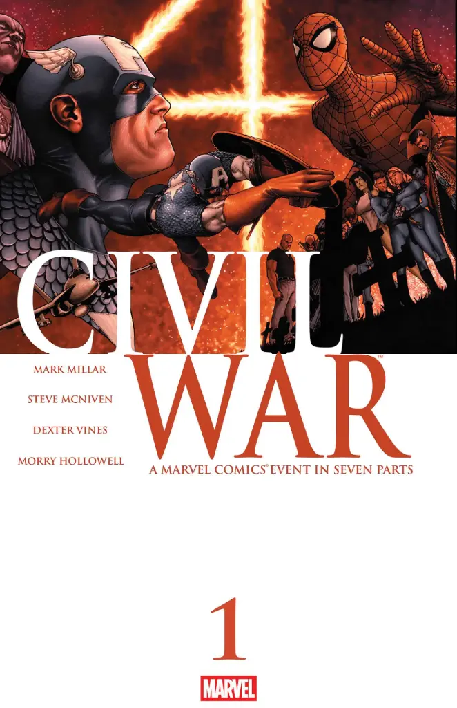 Civil War #1 (Facsimile Edition Steve McNiven Foil Variant)