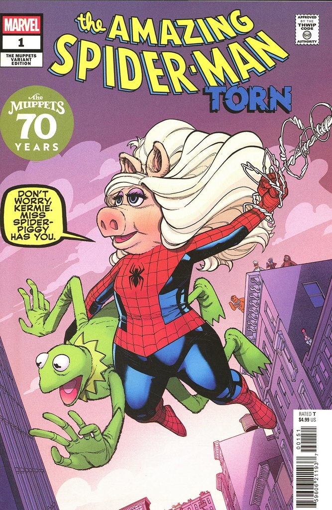 Amazing Spider-Man: Torn #1 (Javier Garron Muppets Variant)