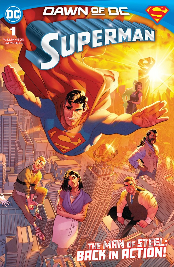 Superman #1 (Cover A Jamal Campbell)