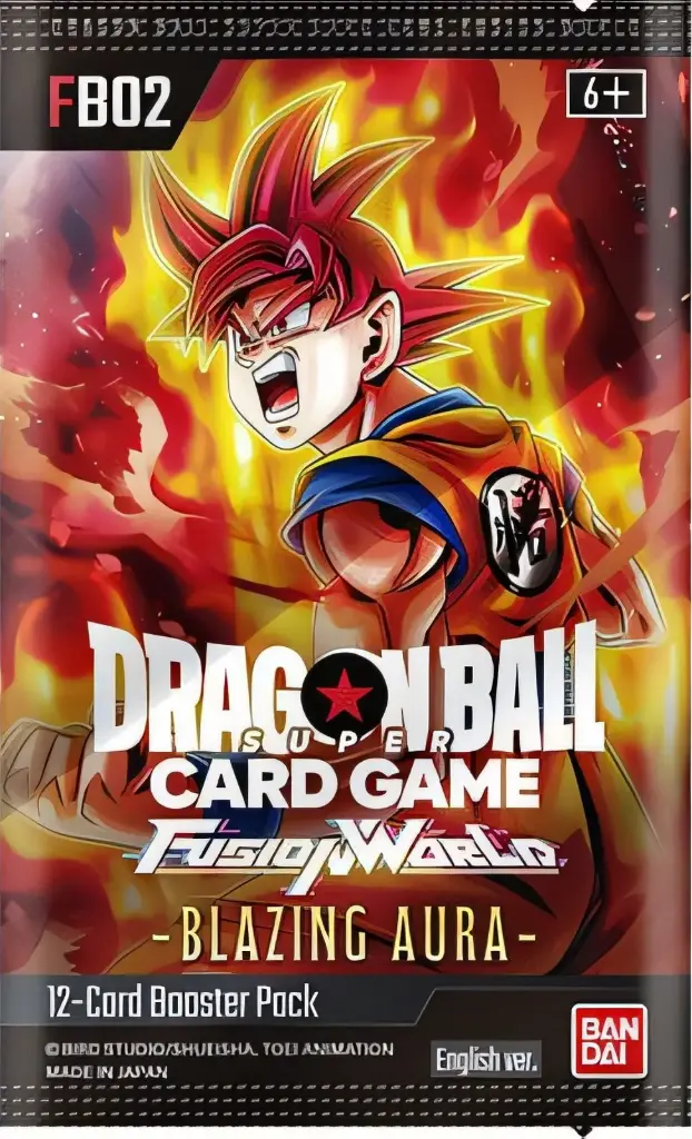 Dragon Ball Super CG: Fusion World 02 - Blazing Aura Booster Pack (FB02)