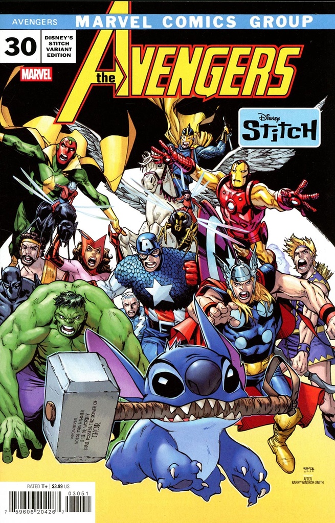 Avengers #30 (Humberto Ramos Disney Stitch Variant)