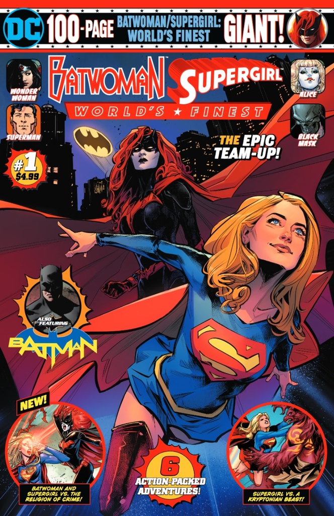 Batwoman/Supergirl: Worlds Finest: Giant #1