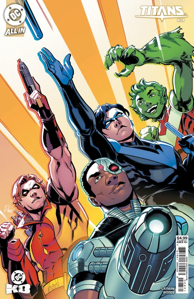 Titans #28 (Cover C Paris Alleyne Card Stock Variant)