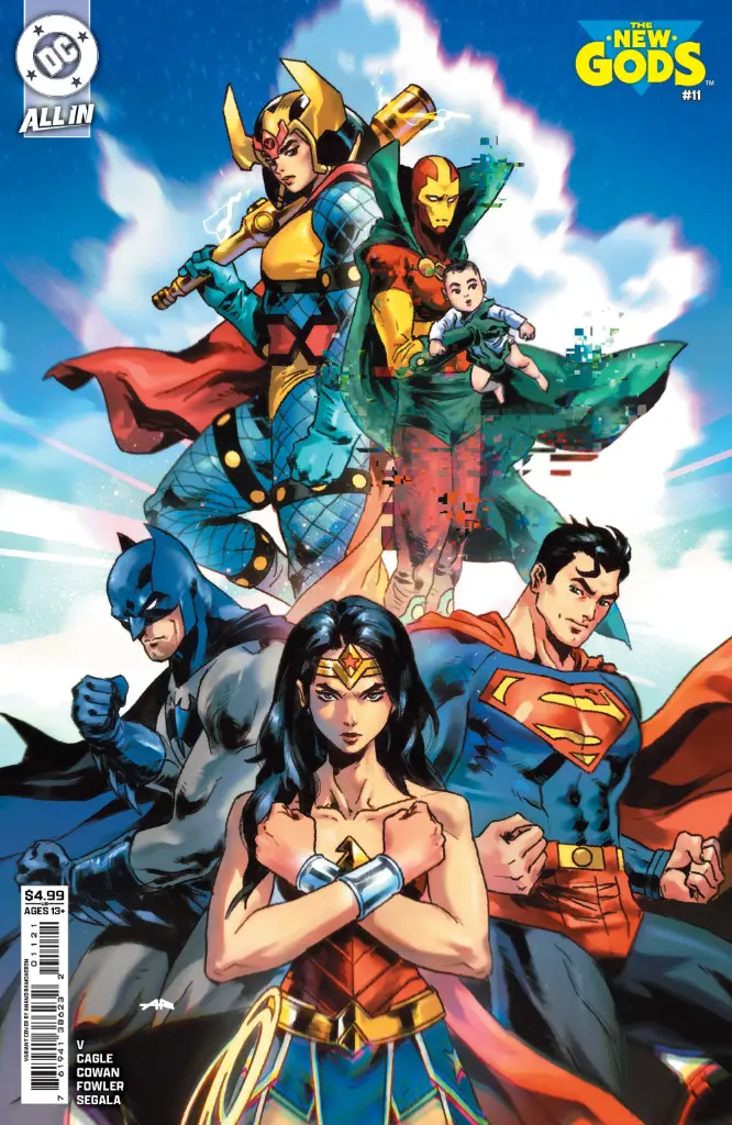New Gods #11 of 12 (Cover B Anand Ramcheron Card Stock Variant)