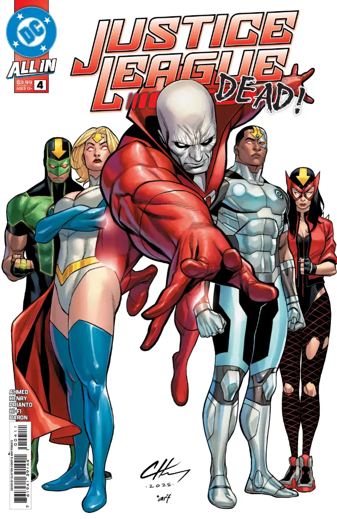 Justice League Red #4 of 6 (Cover A Clayton Henry)