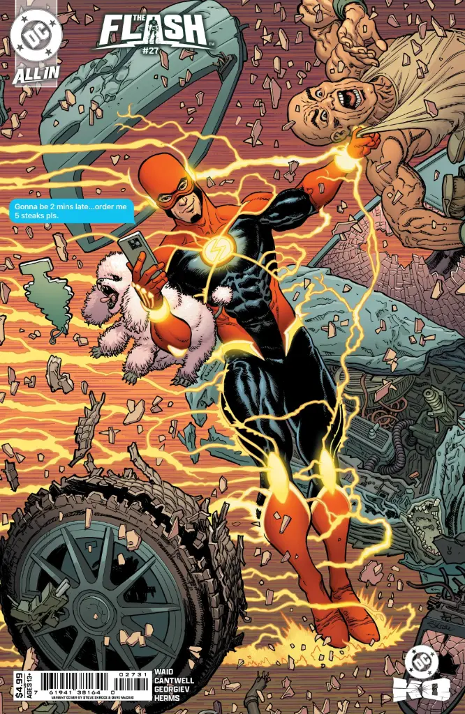 The Flash #27 (Cover C Steve Skroce Card Stock Variant)