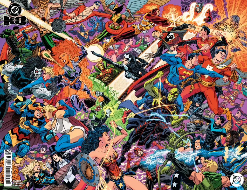 DC K.O. #1 of 5 (Cover L Scott Koblish DC Showcase Wraparound Foil Variant)