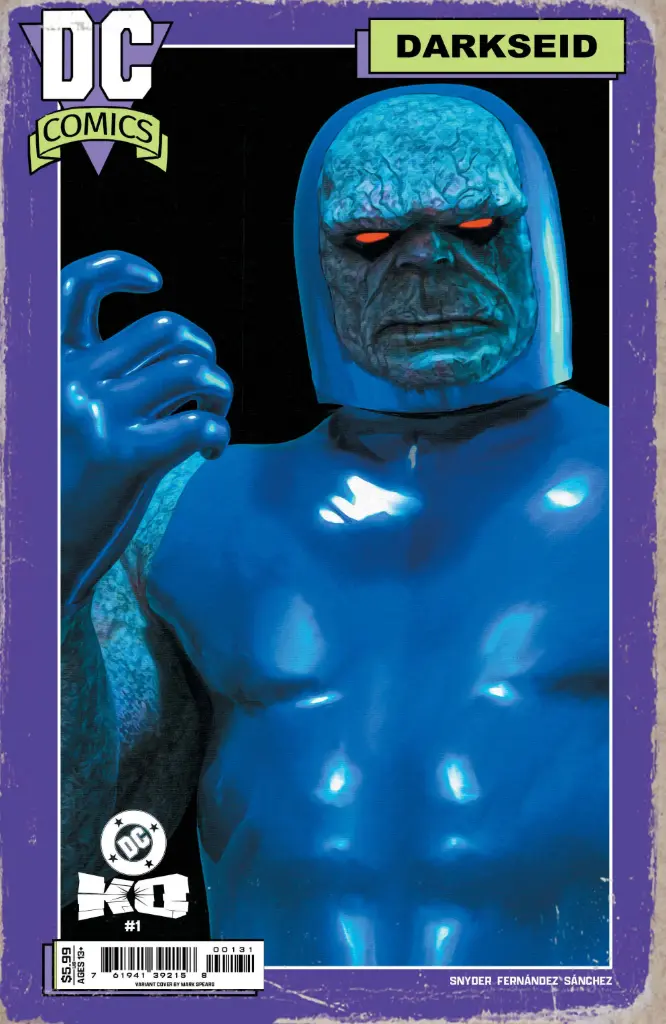 DC K.O. #1 of 5 (Cover I Mark Spears Darkseid Card Stock Variant)