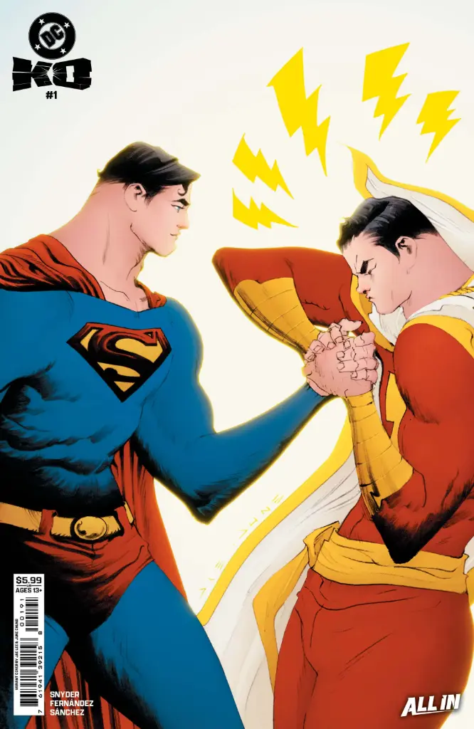 DC K.O. #1 of 5 (Cover E Jae Lee Card Stock Variant)