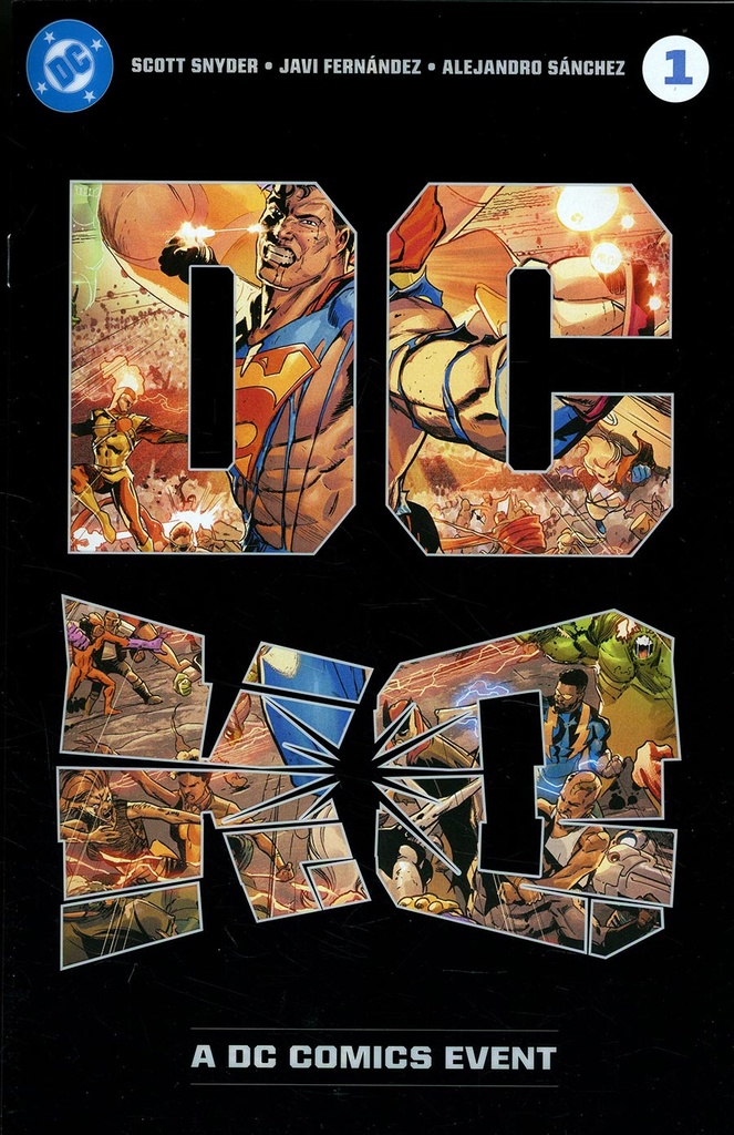 DC K.O. #1 of 5 (Cover A Javier Fernandez Acetate Cover)
