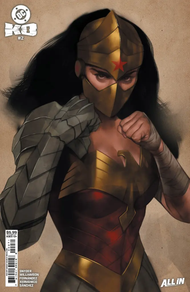 DC K.O. #2 of 5 (Cover H Ben Oliver Face-Off Card Stock Variant)