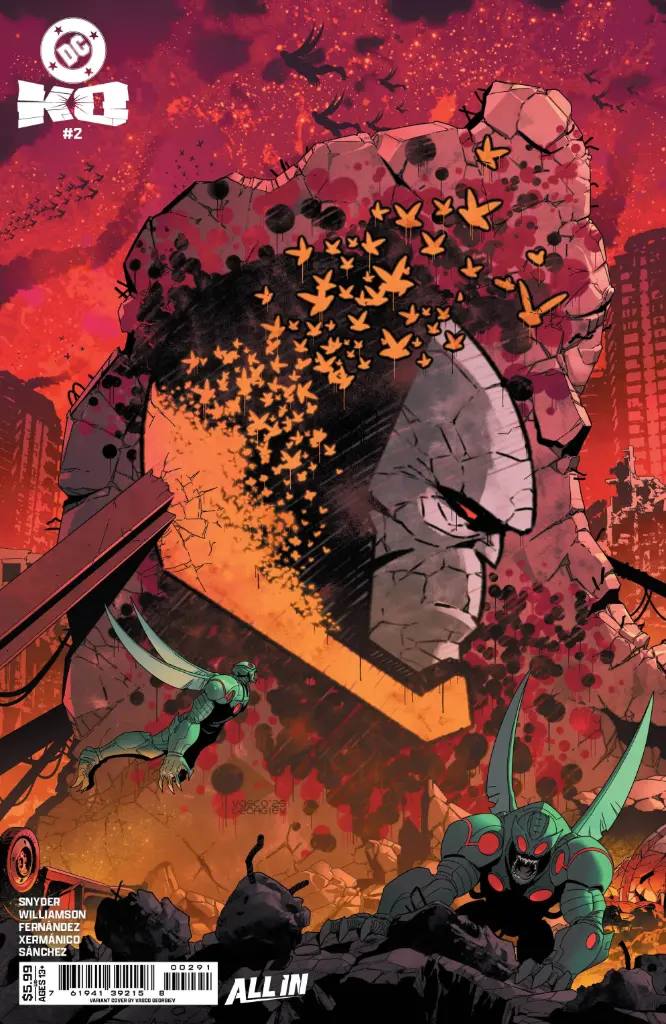 DC K.O. #2 of 5 (Cover F Vasco Georgiev Darkseid Card Stock Variant)