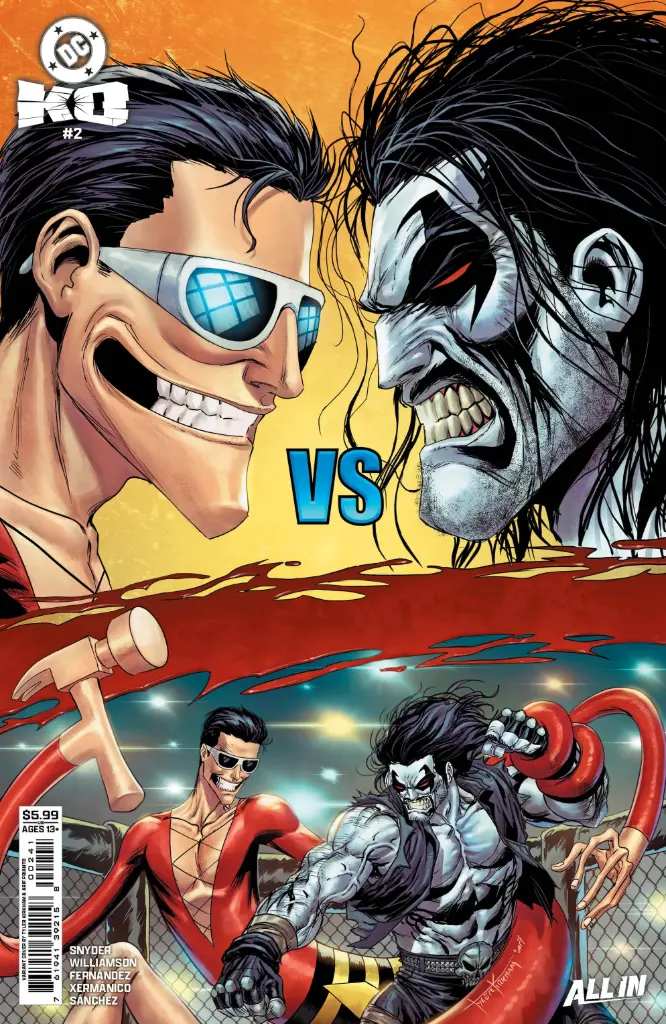 DC K.O. #2 of 5 (Cover D Tyler Kirkham Card Stock Variant)
