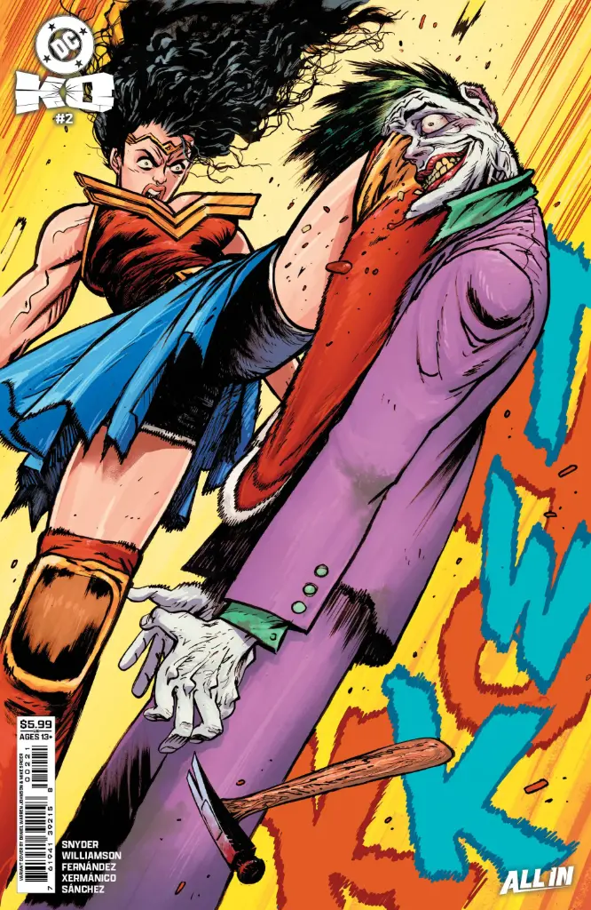 DC K.O. #2 of 5 (Cover B Daniel Warren Johnson Card Stock Variant)