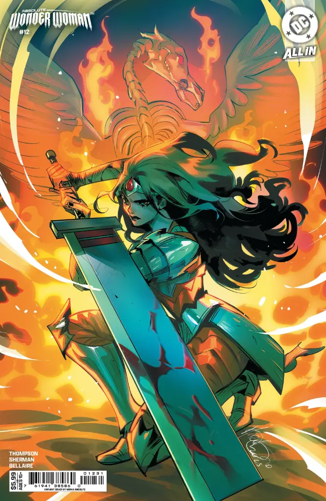 Absolute Wonder Woman #12 (Cover B Mirka Andolfo Card Stock Variant)