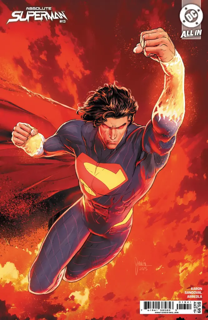 Absolute Superman #13 (Cover C Mikel Janin Card Stock Variant)