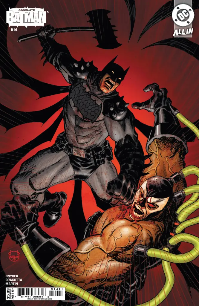 Absolute Batman #14 (Cover B Dave Johnson Card Stock Variant)