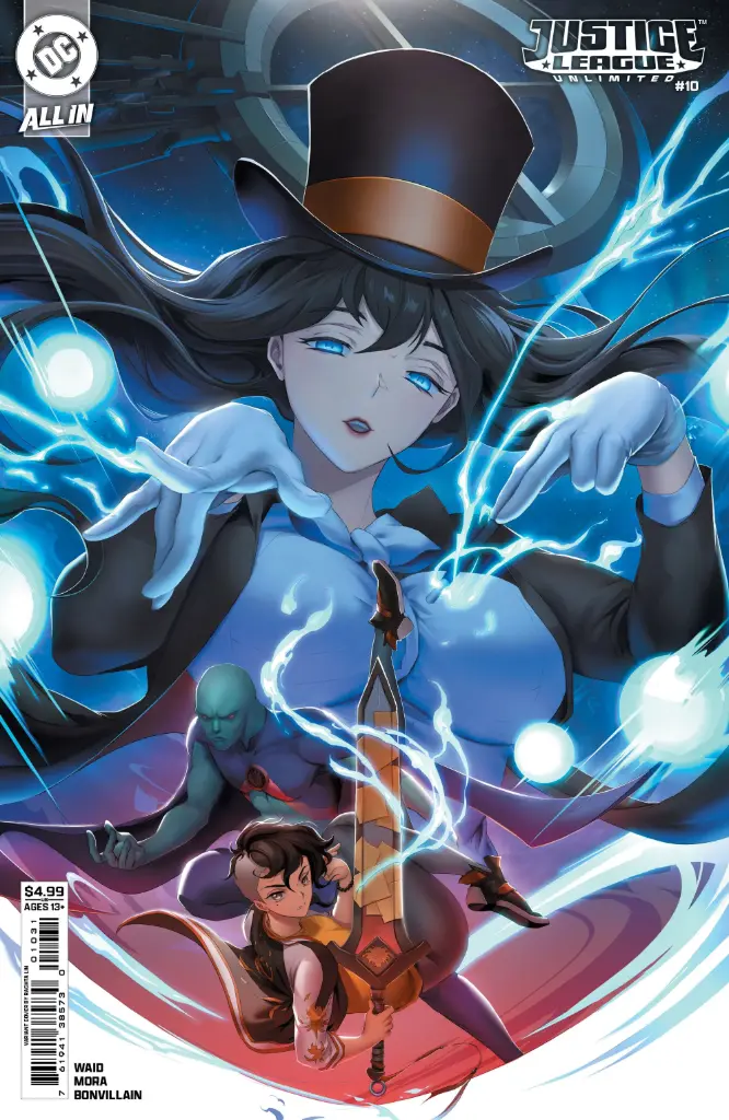 Justice League Unlimited #10 (Cover C Rachta Lin Card Stock Variant)