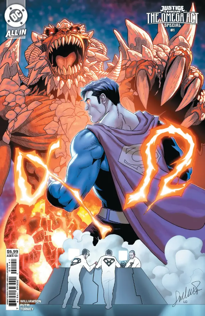 Justice League: The Omega Act Special #1 (Cover D Salvador Larroca Card Stock Variant)