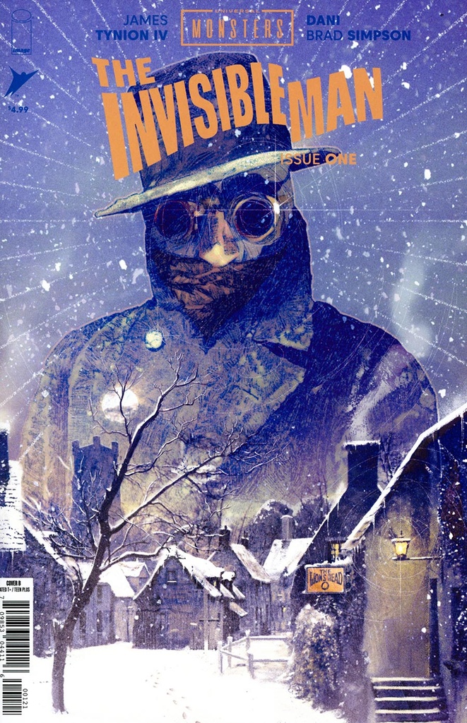 Universal Monsters: The Invisible Man #1 of 4 (Cover B Joshua Middleton)