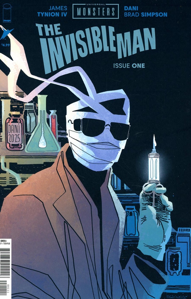 Universal Monsters: The Invisible Man #1 of 4 (Cover A Dani & Brad Simpson)