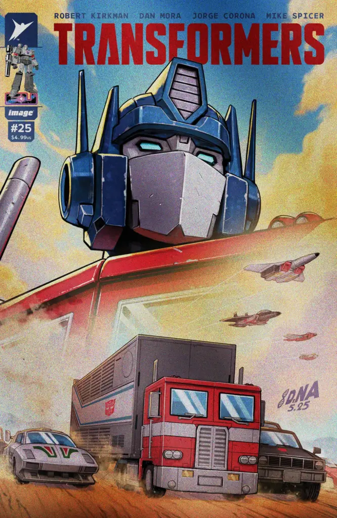 Transformers #25 (Cover I David Nakayama Foil Variant)
