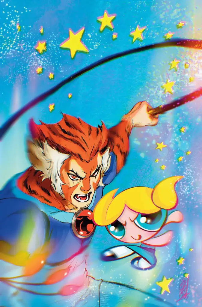 Thundercats/The Powerpuff Girls #4 (1:10 Zulema Lavina Virgin Variant)