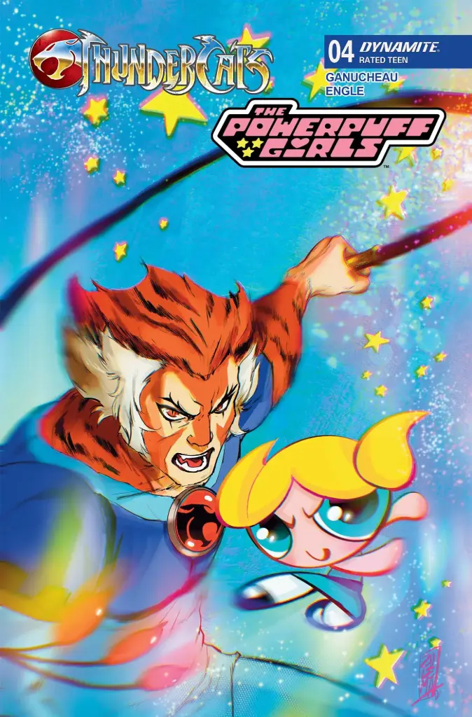 Thundercats/The Powerpuff Girls #4 (Cover D Zulema Lavina)