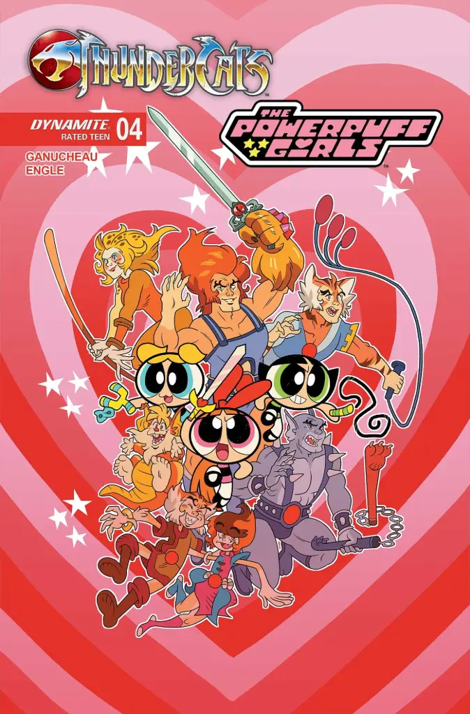 Thundercats/The Powerpuff Girls #4 (Cover B Coleman Engle)