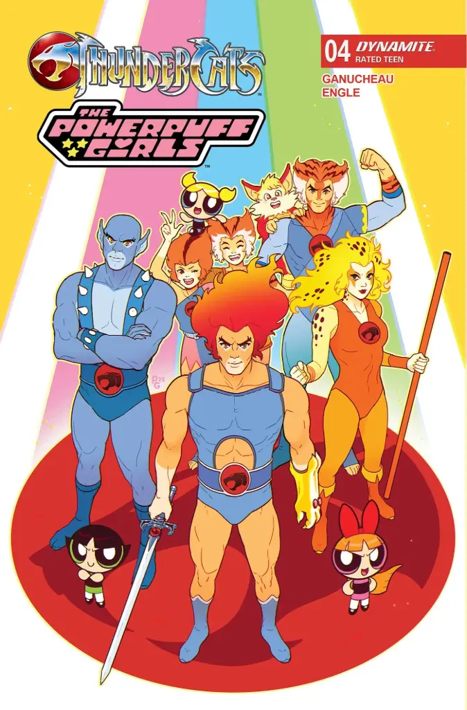 Thundercats/The Powerpuff Girls #4 (Cover A Paulina Ganucheau)