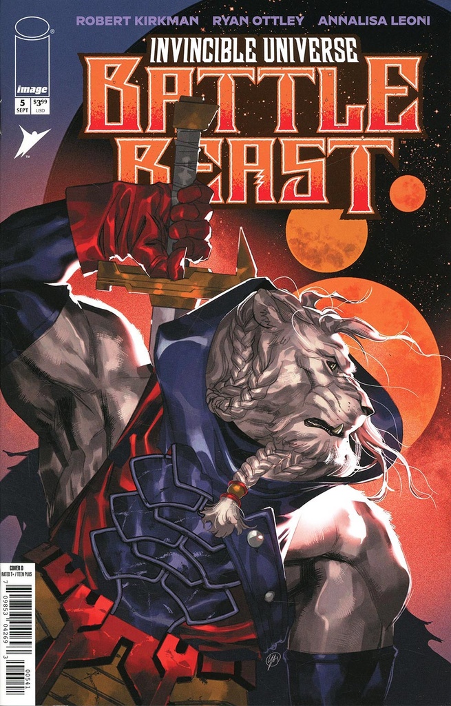 Invincible Universe: Battle Beast #5 (1:25 Yasmine Putri Variant)