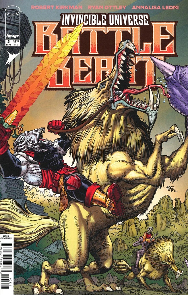 Invincible Universe: Battle Beast #5 (1:10 EJ Su Connecting Variant)