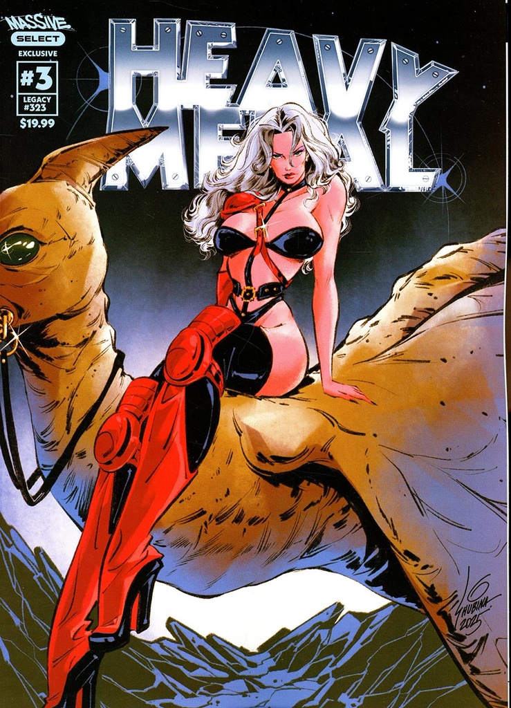 Heavy Metal Magazine #3 (Cover D Sveta Shubina Massive Select Exclusive Variant)