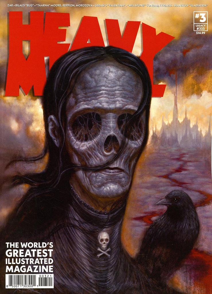 Heavy Metal Magazine #3 (Cover B Chet Zar)