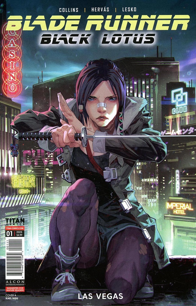 Blade Runner: Black Lotus - Las Vegas #1 of 4 (Cover A Kael Ngu)
