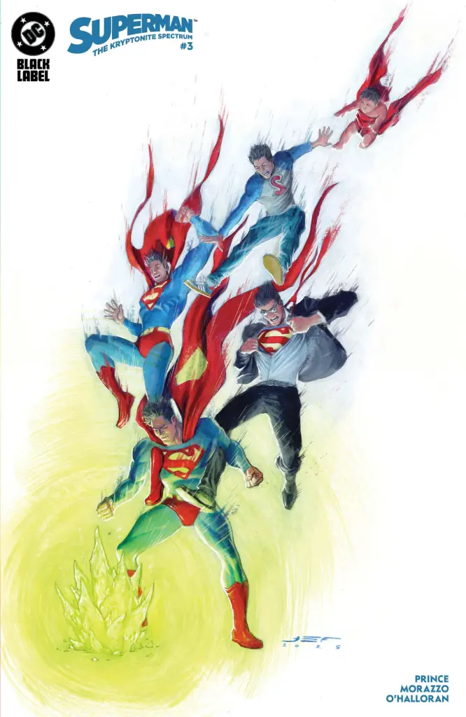 Superman: The Kryptonite Spectrum #3 of 5 (Cover B Juan Ferreyra Card Stock Variant)