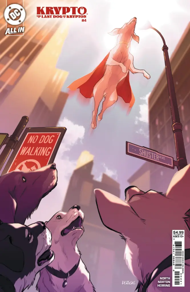 Krypto: The Last Dog of Krypton #4 of 5 (Cover B Karl Kerschl Card Stock Variant)