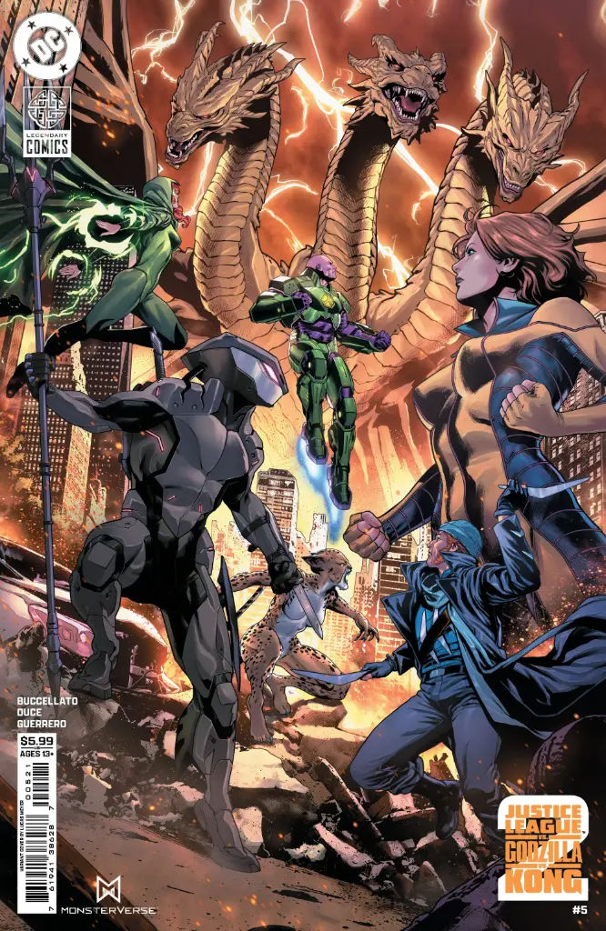 Justice League vs. Godzilla vs. Kong 2 #5 of 7 (Cover C Lucas Meyer Card Stock Variant)