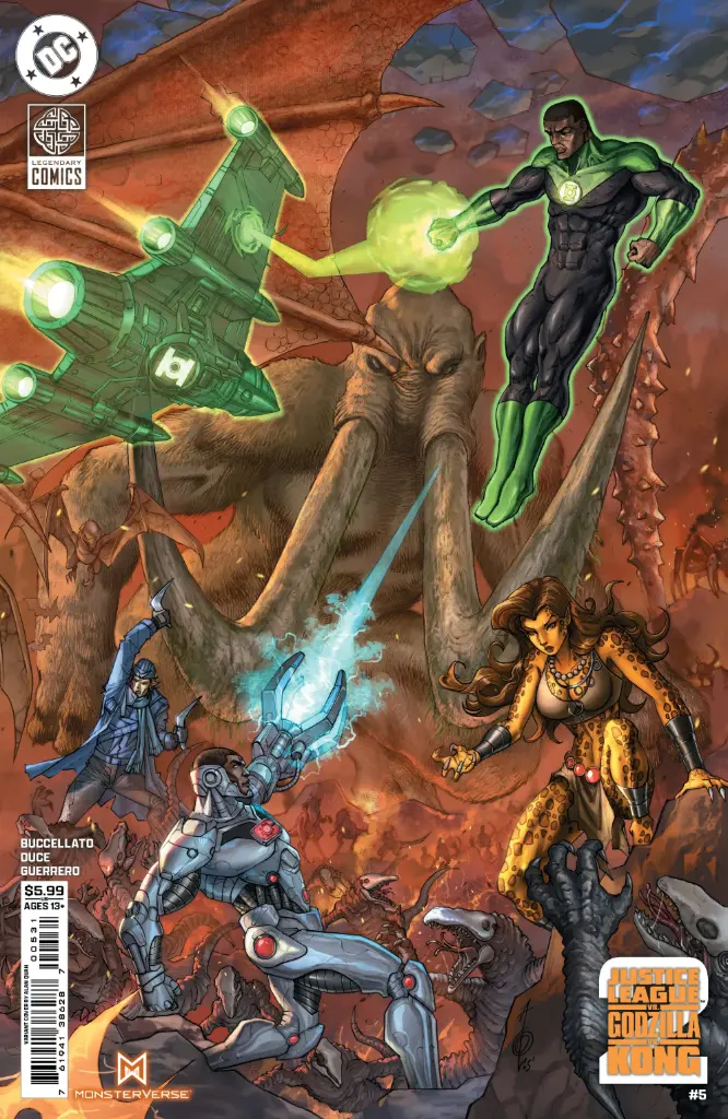 Justice League vs. Godzilla vs. Kong 2 #5 of 7 (Cover B Alan Quah Card Stock Variant)