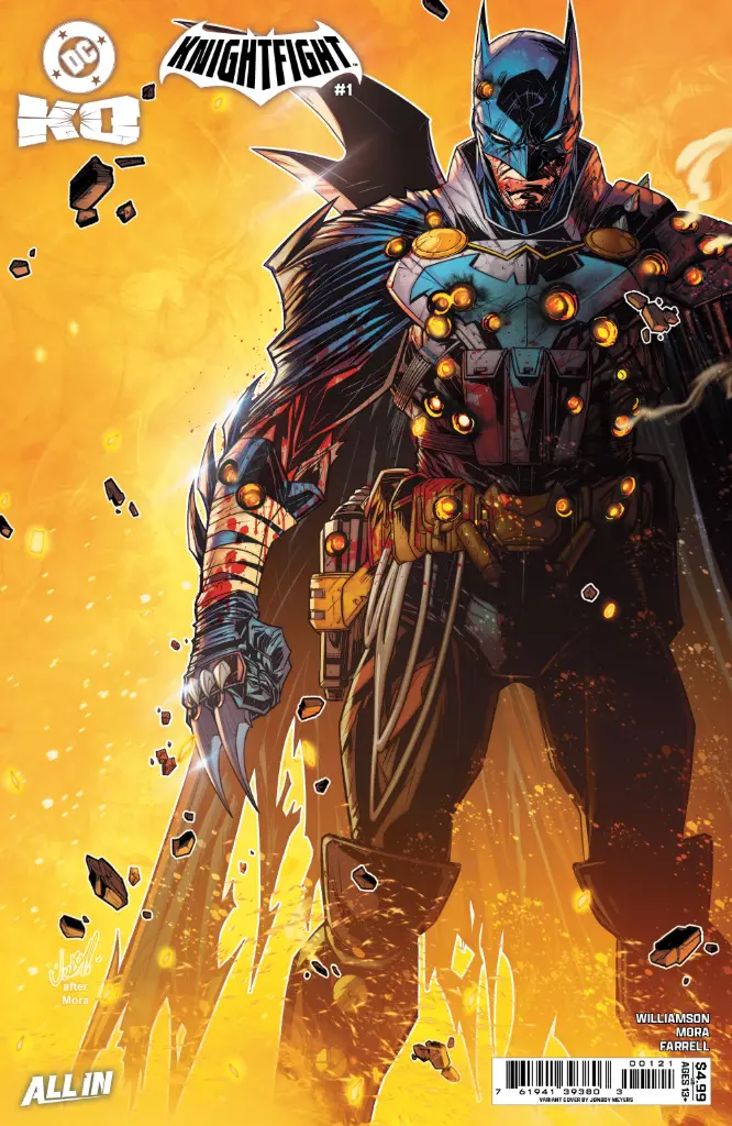 DC K.O: Knightfight #1 of 4 (Cover B Jonboy Meyers Card Stock Variant)