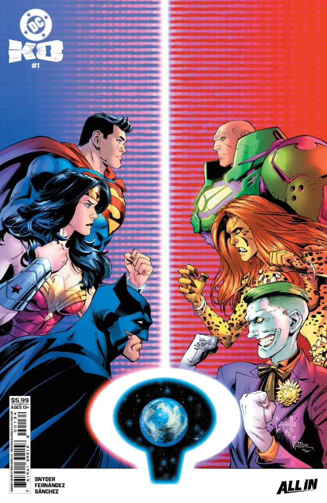 DC K.O. #1 of 5 (Cover O Greg Capullo Card Stock Variant)