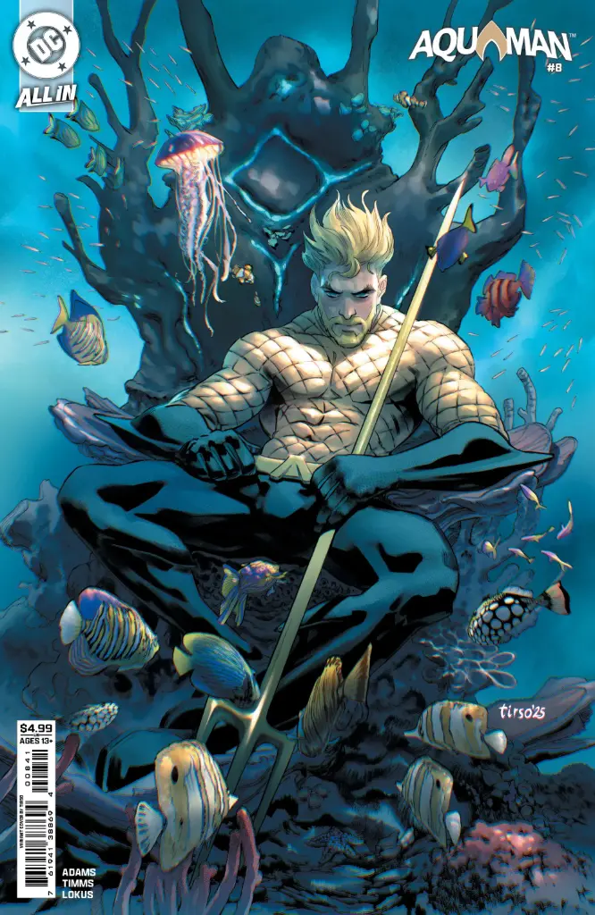 Aquaman #8 (Cover D Tirso Card Card Stock Variant)