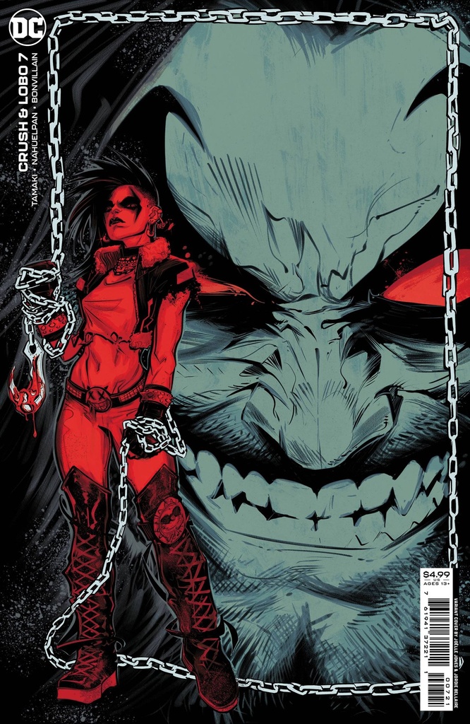 Crush & Lobo #7 of 8 (Cover B Joelle Jones & Jordie Bellaire Card Stock Variant)