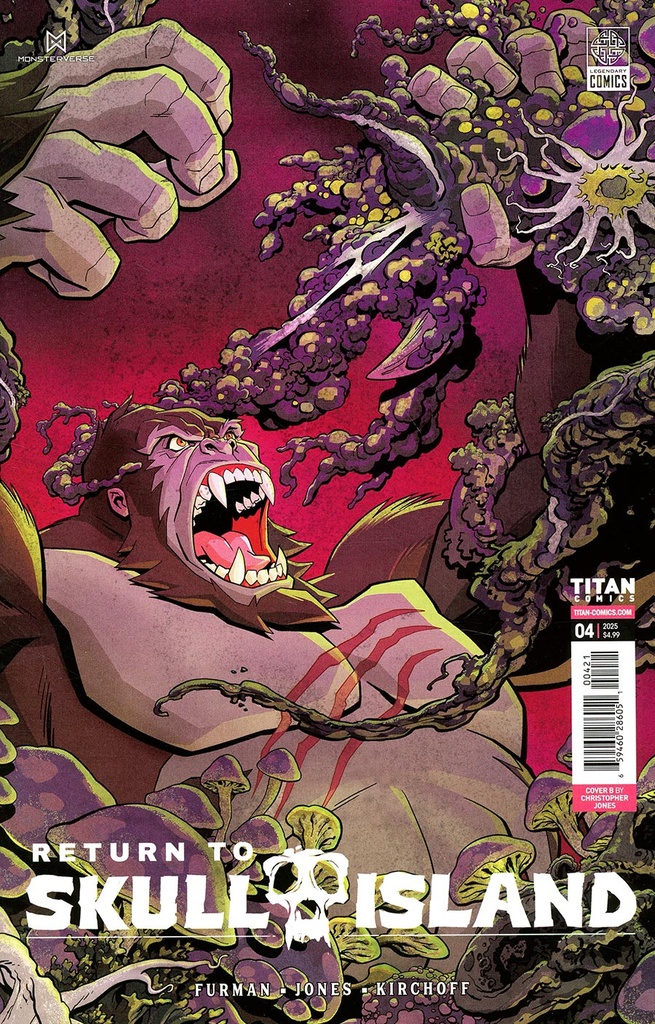 Return to Skull Island #4 of 4 (Cover B Christopher Jones)